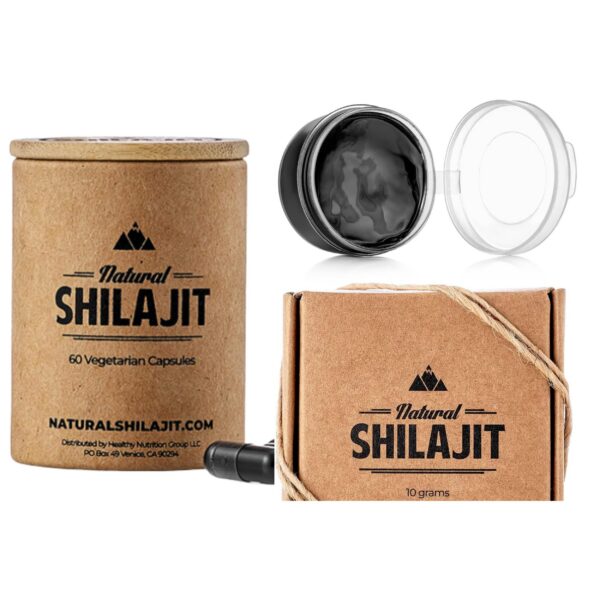 Natural Shilajit Resin botella 10 g