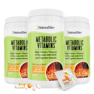 NaturalSlim Metabolic Vitamins caja frontal
