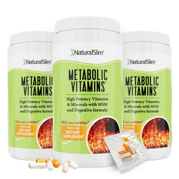NaturalSlim Metabolic Vitamins caja frontal