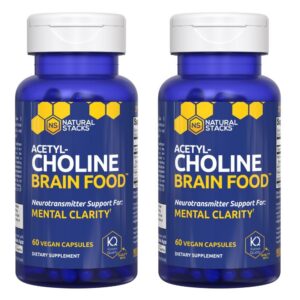 Frente de NATURAL STACKS Acetylcholine Brain Food