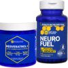 NATURAL STACKS NeuroFuel & Resveratrol+ etiqueta frontal