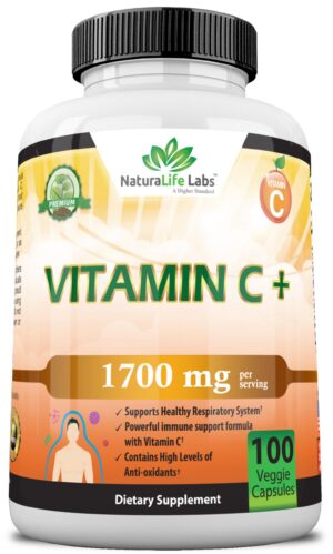 Version 1.0.0 NaturaLife Labs vitamina c 1700mg cápsulas veganas