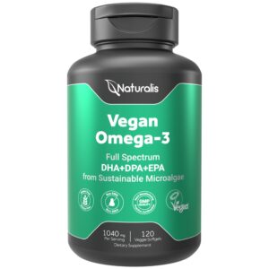 Version 1.0.0 Frente de Naturalis Omega-3 vegano de algas