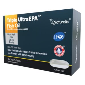 Version 1.0.0 Naturalis UltraEPA 1000 mg etiqueta frontal