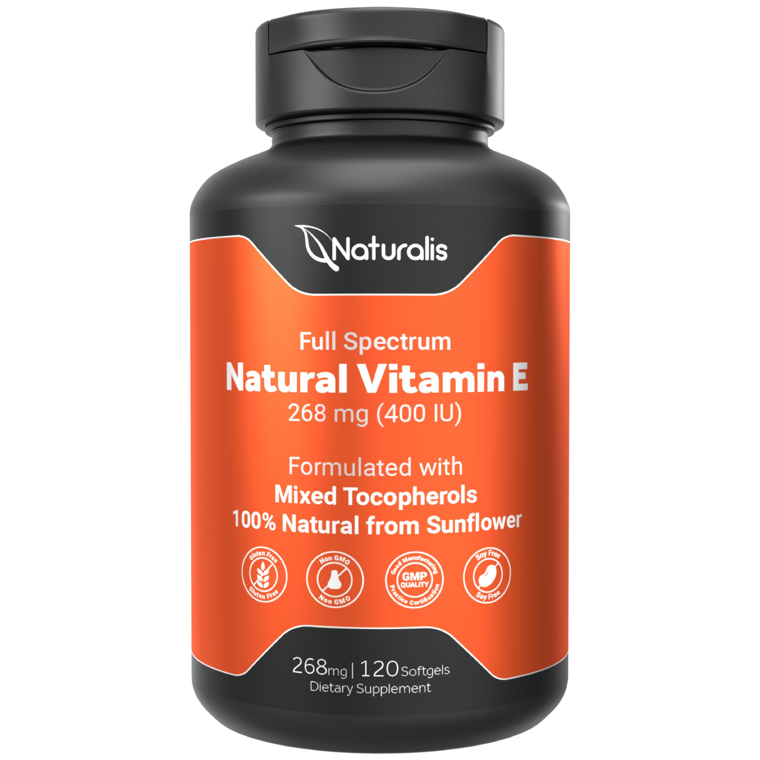 Naturalis Vitamin E Sunflower, 400 IU