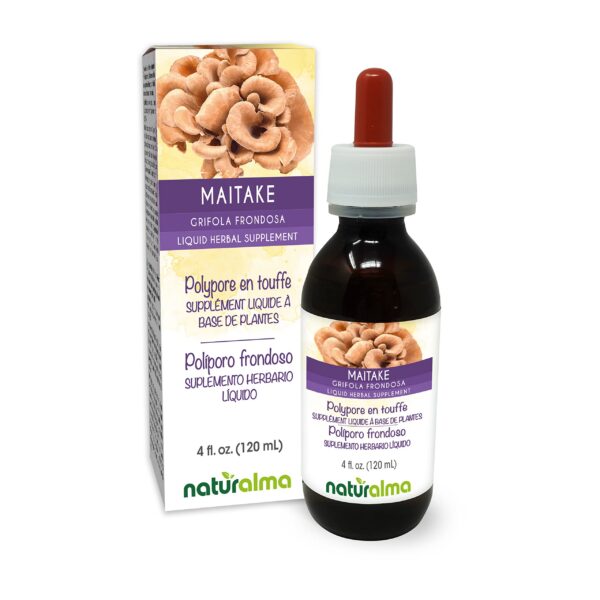 Naturalma tintura líquida sin alcohol de hongo Maitake 4 oz