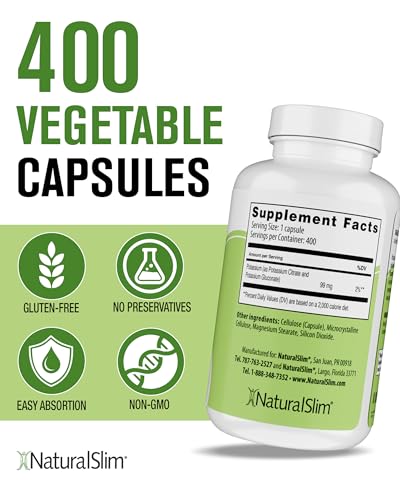 Frasco de 400 cápsulas NaturalSlim