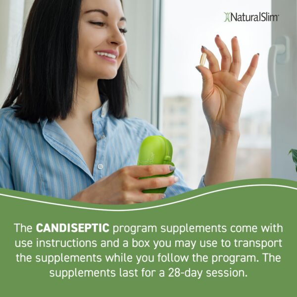 Caja NaturalSlim Candiseptic vista lateral