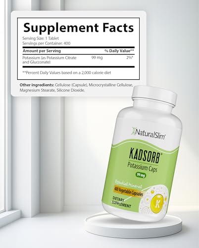 Etiqueta de NaturalSlim Potasio Citrato