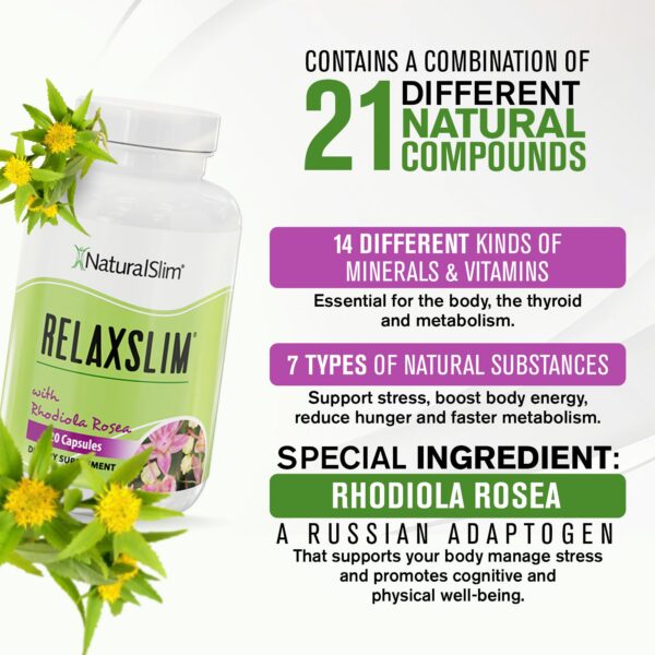 NaturalSlim Relaxslim caja frontal suplemento