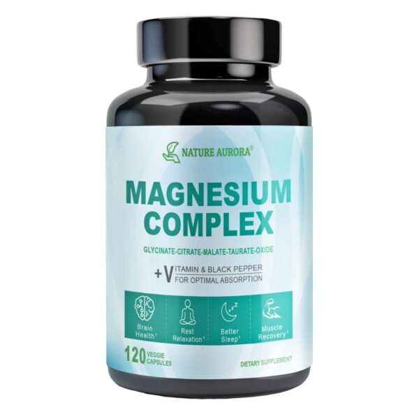 Version 1.0.0 Nature Aurora Magnesium Complex frasco
