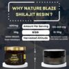 Version 1.0.0 Presentacion de resina Shilajit