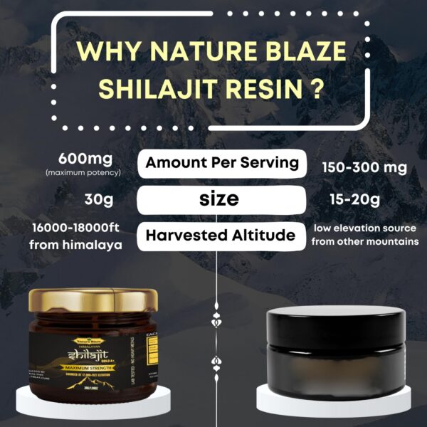 Version 1.0.0 Presentacion de resina Shilajit