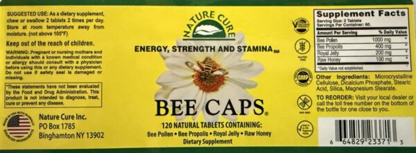 Version 1.0.0 Frasco Nature Cure Bee Caps 120 Caplets