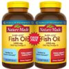 Frontal de frasco Nature Made con cápsulas de aceite de pescado