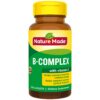 Frasco frontal de Nature Made B-Complex con Vitamina C