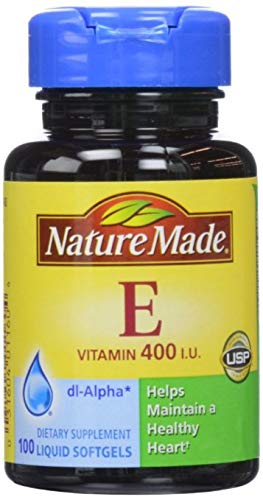 Nature Made cápsulas vitamina e 400 ui pack de 4