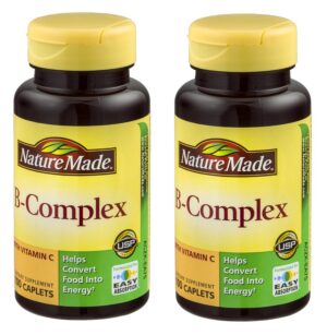 Version 1.0.0 Nature Made complejo B vitamina C caplets paquete doble