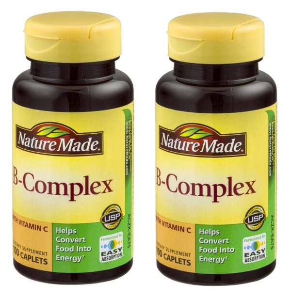 Version 1.0.0 Nature Made complejo B vitamina C caplets paquete doble