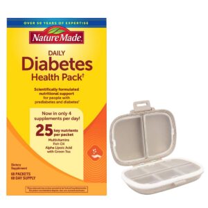 Caja de Nature Made Diabetes Health Pack