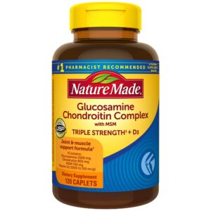 Frasco Nature Made Glucosamina frente