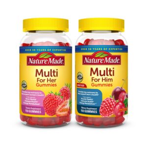 Gomitas multivitamínicas Nature Made para hombres y mujeres