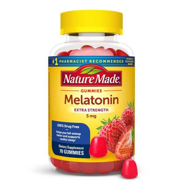 Nature Made Melatonina 5mg Gominolas - Fuerza Extra