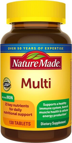 Nature Made Multi Complete multivitamínico paquete doble caja frontal