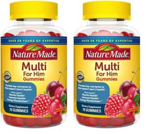 Nature Made Multi for Him gomitas multivitaminas para hombres