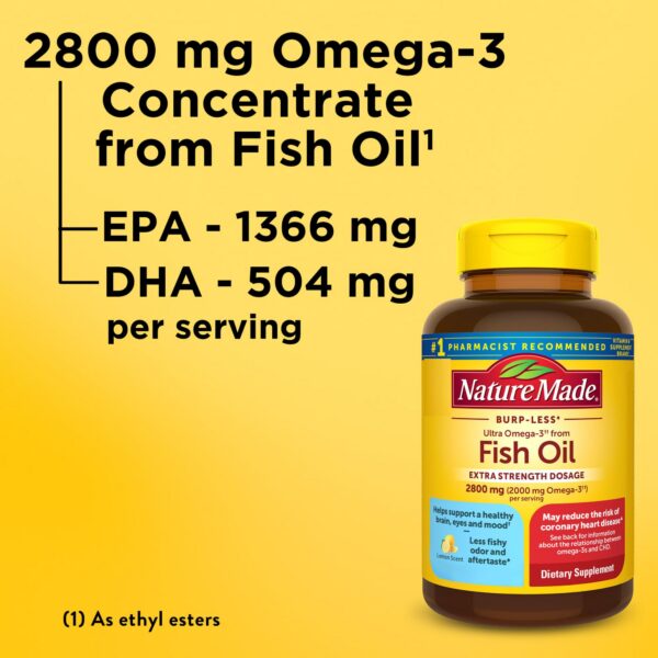 Cápsulas blandas Nature Made Omega-3