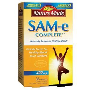 Frontal de Nature Made Sam-e Complete 400 mg 36 tabletas
