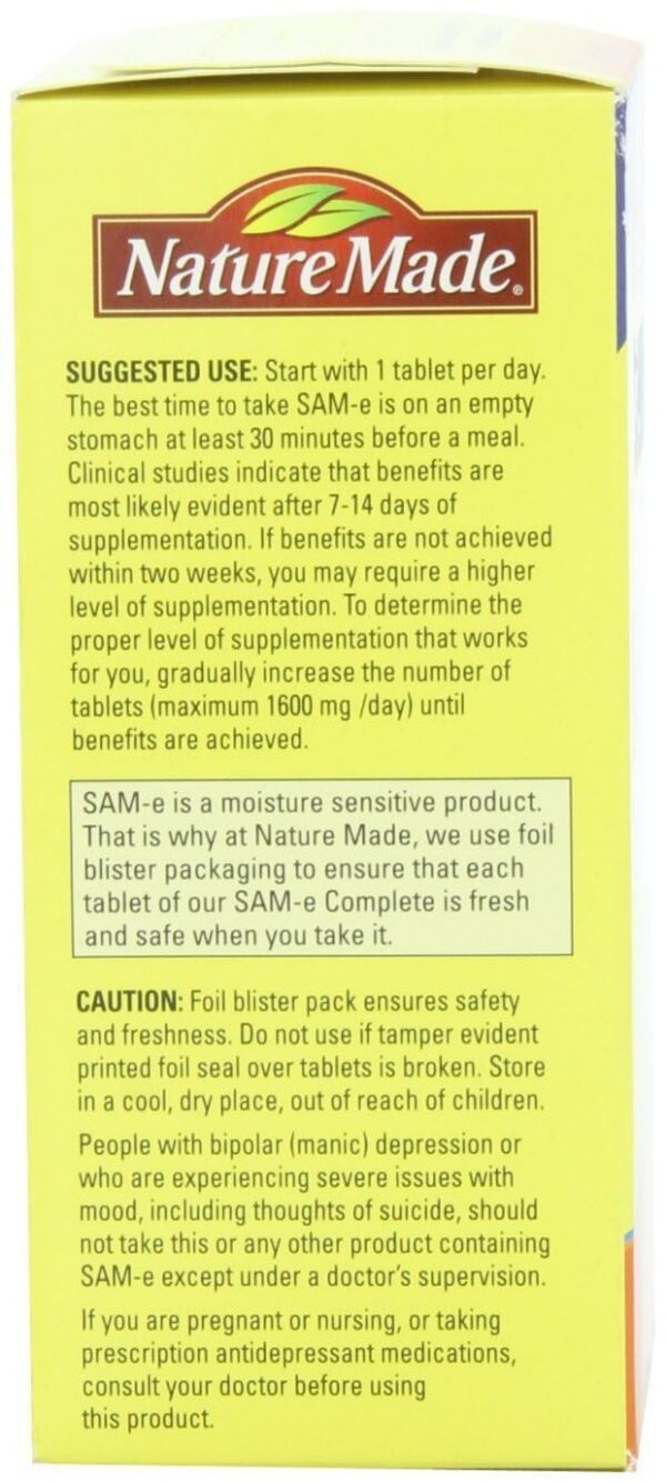 Version 1.0.0 Tabletas de Sam-e 400 mg