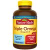 Nature Made Triple Omega 3-6-9 cápsulas blandas frasco
