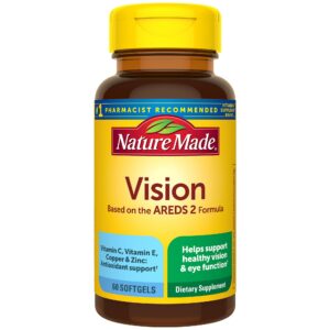 Frente de Nature Made Vision AREDS2 Softgels
