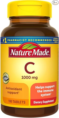Tabletas de Vitamina C 1000 mg Nature Made