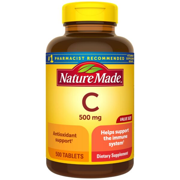 Nature Made vitamina c 500 mg suplemento 500 tabletas
