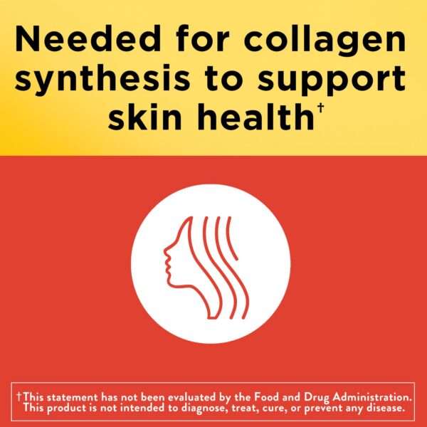 Tabletas vitamina c fuerza extra nature made en mano