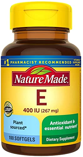 Nature Made Vitamina E 400 UI softgels paquete doble