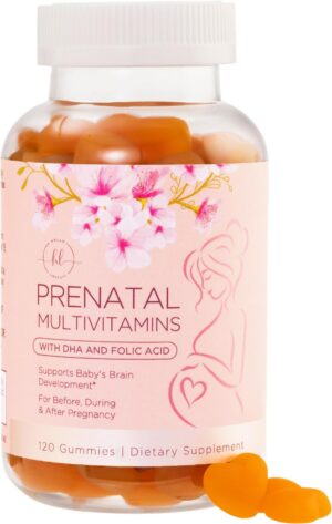 Frontal de la etiqueta Nature's Nutrition Folic Acid Gummies