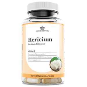 Nature Restore extracto de Hericium Erinaceus suplemento 90 cápsulas
