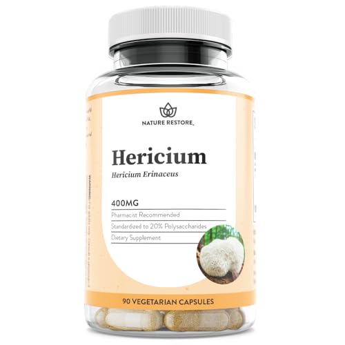 Nature Restore extracto de Hericium Erinaceus suplemento 90 cápsulas