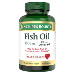 Version 1.0.0 Cápsulas blandas de aceite de pescado Nature’s Bounty 1000 mg