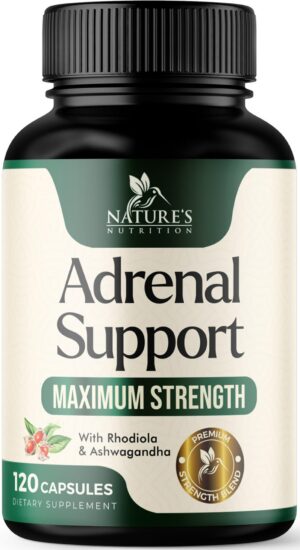 Frasco Cortex Complex Adrenal Support Nature's Nutrition