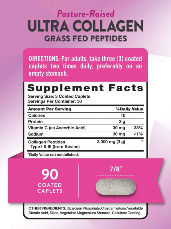 Frasco de Nature's Truth Collagen Peptides