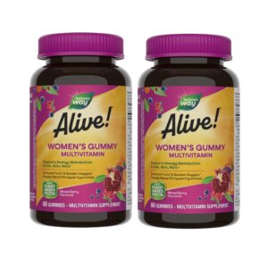 Version 1.0.0 Frasco de gomitas Alive! para mujeres Nature's Way