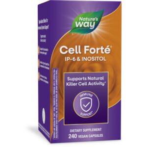 Frente del envase Nature's Way Cell Forte IP-6 e Inositol