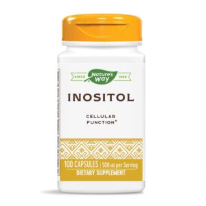 Frasco de Nature's Way Inositol 500 mg