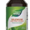 Botella Nature's Way Selenium con etiqueta