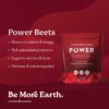 Etiqueta de ingredientes Power Beets