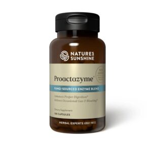 Version 1.0.0 Frasco de Proactazyme Nature's Sunshine